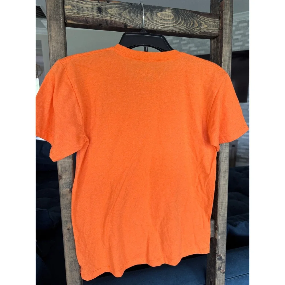 Pokemon Boys Orange Graphic T-Shirt Pikachu Charmander Squirtle Bulbasaur 10/12